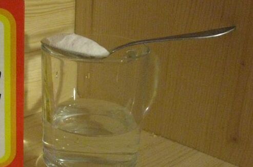 sodium bicarbonate inside to increase a member